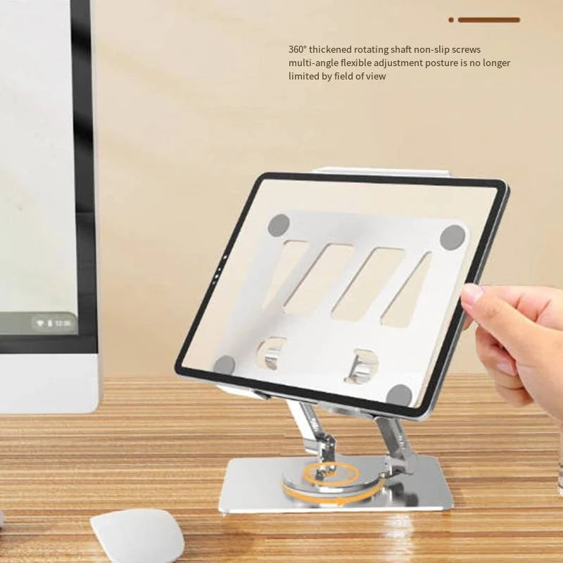 Laptop Stand Adjustable Aluminum Alloy Notebook Tablet Stand Up to 17 Inch Laptop Portable Fold Holder Cooling Bracket Support by DarkByteGear
