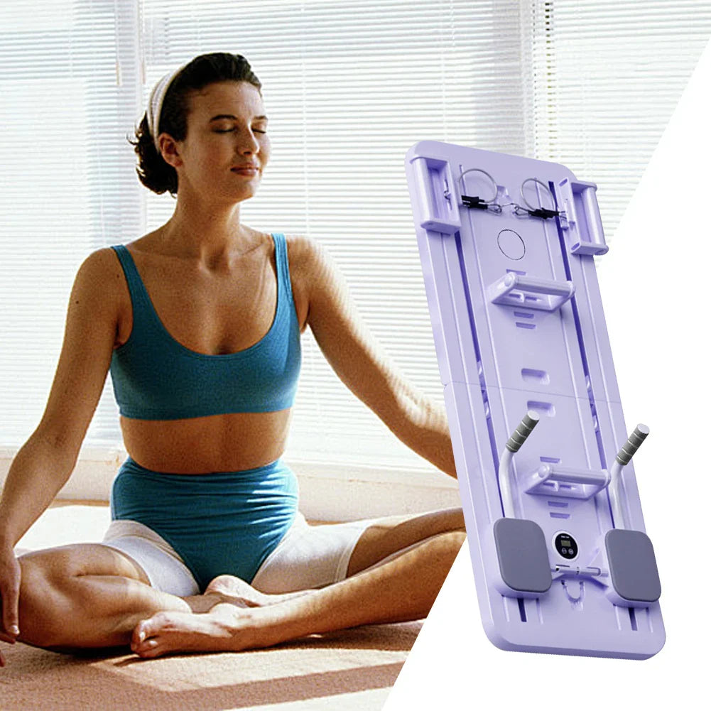 Abdominal Exercise Board Fitness Board Automatic Rebound Leg & Arm Toner Multifunctional Pilates Reformer Set Fitness Equipment by DarkByteGear