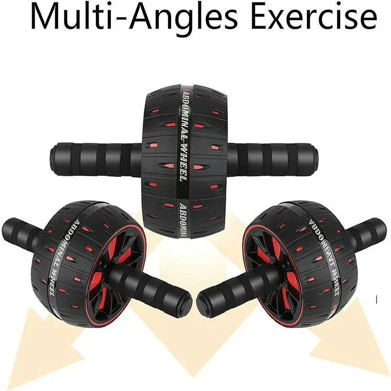 Big Ab Roller for Abs Workout Ab Roller Wheel Exercise Equipment For Core Workout Abdominal Wheel Roller For Home Gym Muscle by DarkByteGear