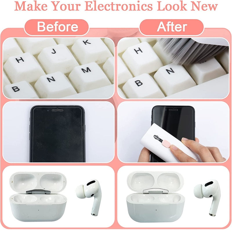 KeyKlear 7-in-1 Keyboard and Gadget Cleaner Kit by DarkByteGear