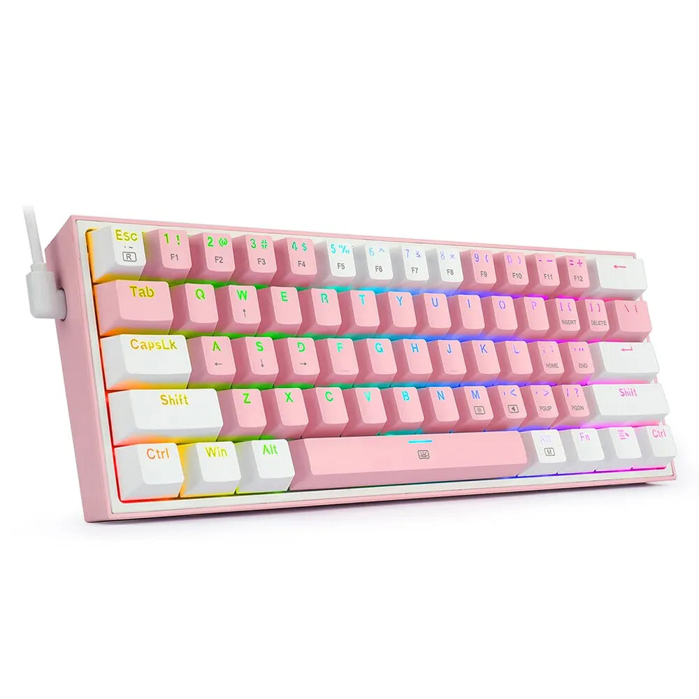 REDRAGON Fizz K617 RGB USB Mini Mechanical Keyboard by DarkByteGear