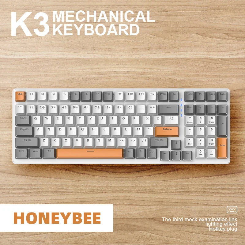 K3 Wired Mechanical Gaming Keyboard Backlight Gamer Keyboard by DarkByteGear