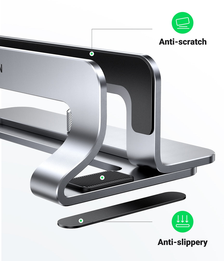 HackStand Vertical Laptop Holder for MacBook and Tablets by DarkByteGear