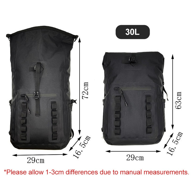 RiverRover - The Waterproof 30L Trekking and Drifting Backpack by DarkByteGear