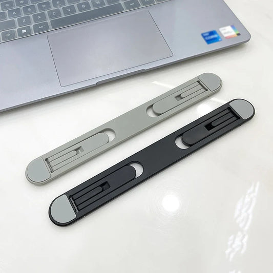 Universal Invisible Laptop Bracket Riser Stand For Macbook Pro 13 15 Air Lenovo Samsung Notebook Cooling Pad Foldable Stands by DarkByteGear