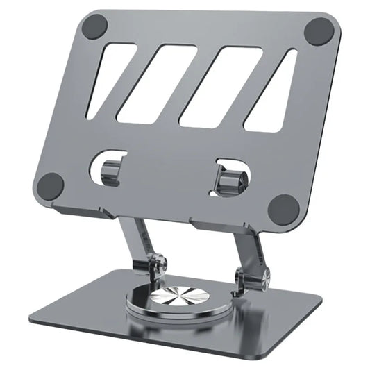 Laptop Stand Adjustable Aluminum Alloy Notebook Tablet Stand Up to 17 Inch Laptop Portable Fold Holder Cooling Bracket Support by DarkByteGear