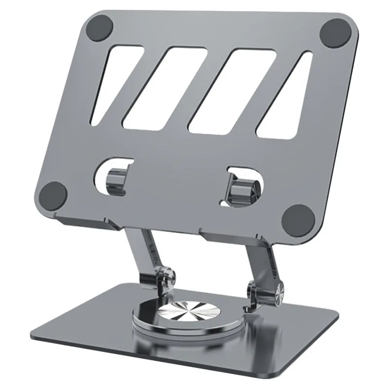 Laptop Stand Adjustable Aluminum Alloy Notebook Tablet Stand Up to 17 Inch Laptop Portable Fold Holder Cooling Bracket Support by DarkByteGear