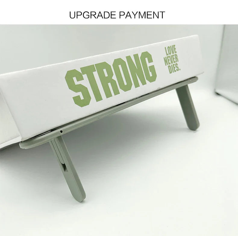Universal Invisible Laptop Bracket Riser Stand For Macbook Pro 13 15 Air Lenovo Samsung Notebook Cooling Pad Foldable Stands by DarkByteGear