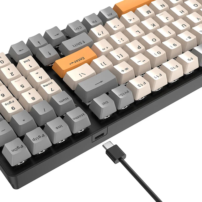 K3 Wired Mechanical Gaming Keyboard Backlight Gamer Keyboard by DarkByteGear
