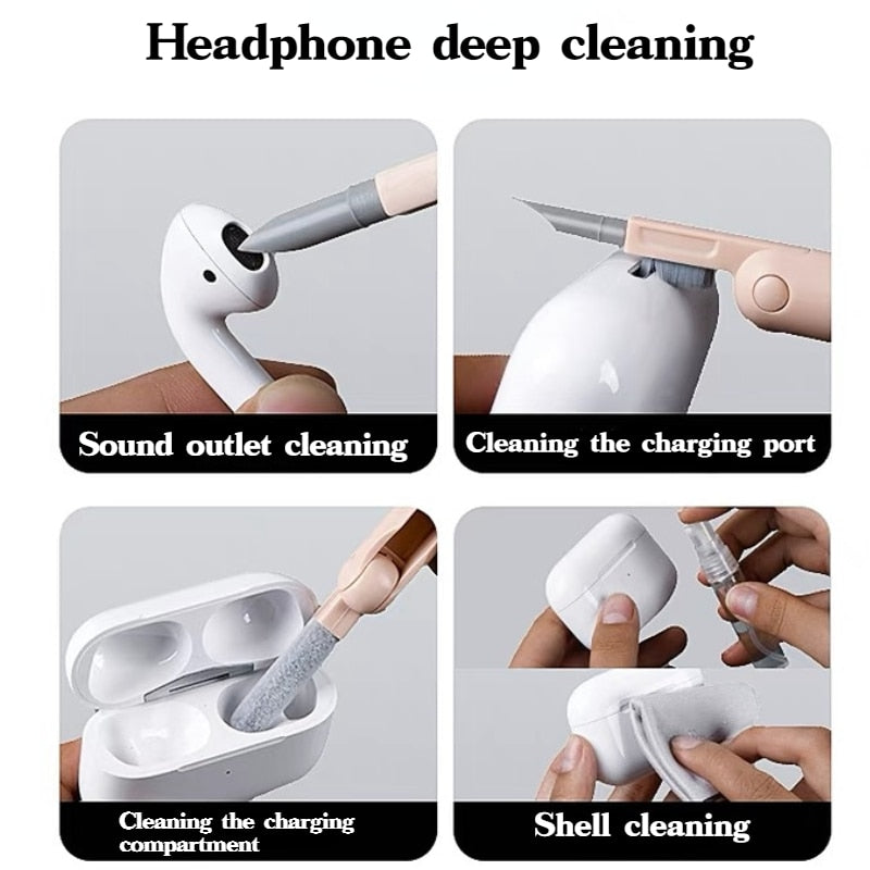KeyKlear 7-in-1 Keyboard and Gadget Cleaner Kit by DarkByteGear