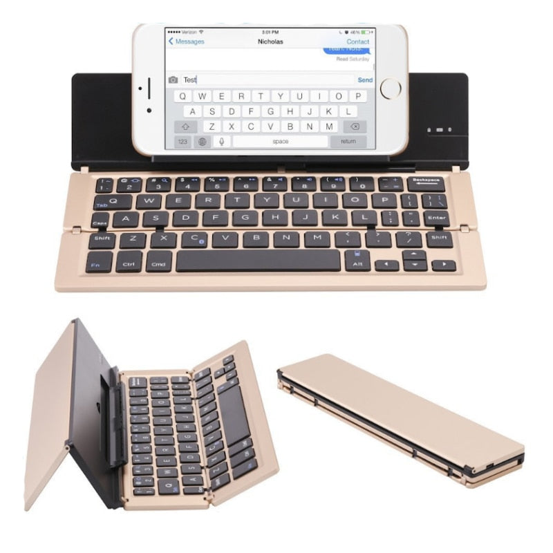 FlexiHack Foldable Bluetooth Keyboard by DarkByteGear