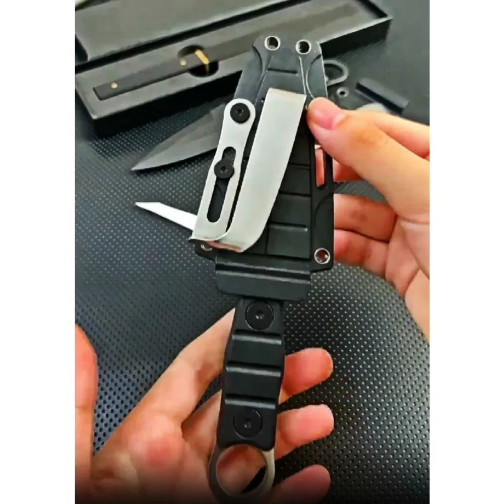 New Recommended Outdoor Tactical Knife High Hardness Multi-function Field Survival Knife Mini Portable Small Straight Knife by DarkByteGear