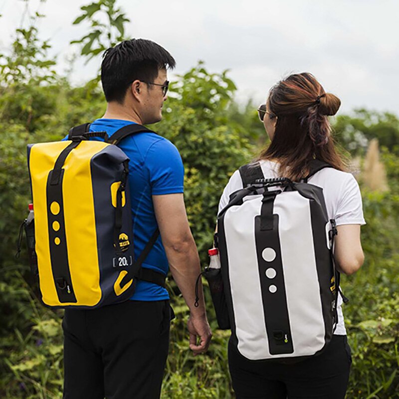 WaterGlide 20L: Portable Waterproof Climbing Backpack by DarkByteGear