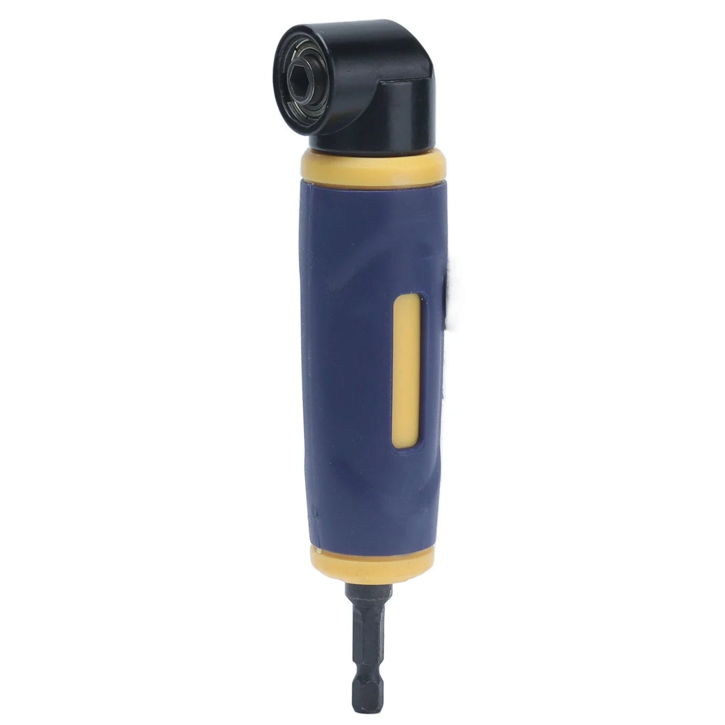 Right Angle Drill Adaptor 90 Degree Yellow Blue Drills Attachment Extension Driver Yellow Blue Extension Driver by DarkByteGear