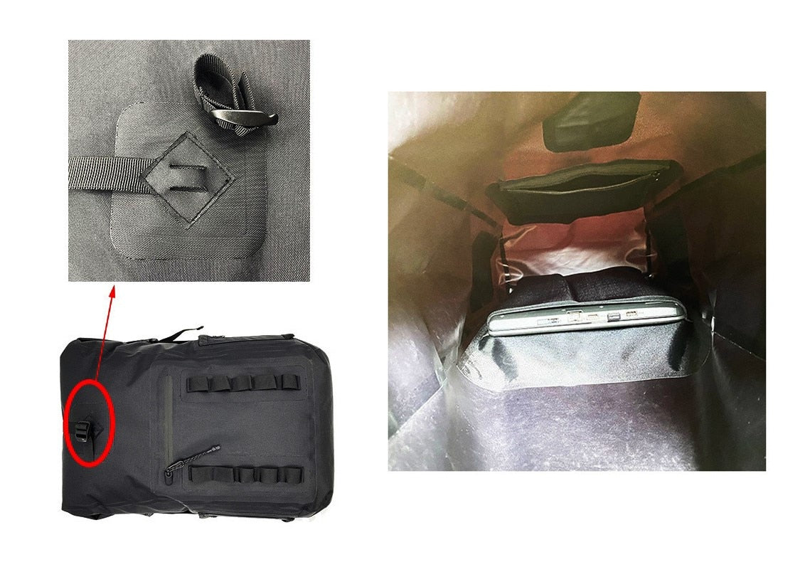 RiverRover - The Waterproof 30L Trekking and Drifting Backpack by DarkByteGear