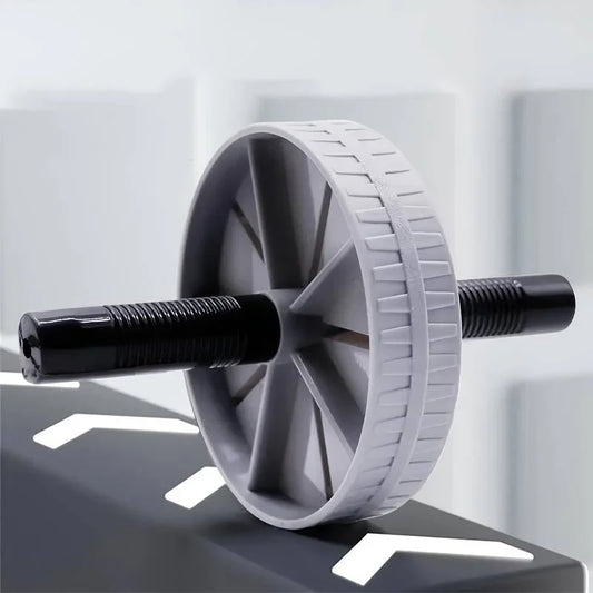 1pc Household Silent Abdominal Workout Roller, Abdominal Exercise Wheel For Workout Body Building, Waist & Tummy Slimming by DarkByteGear