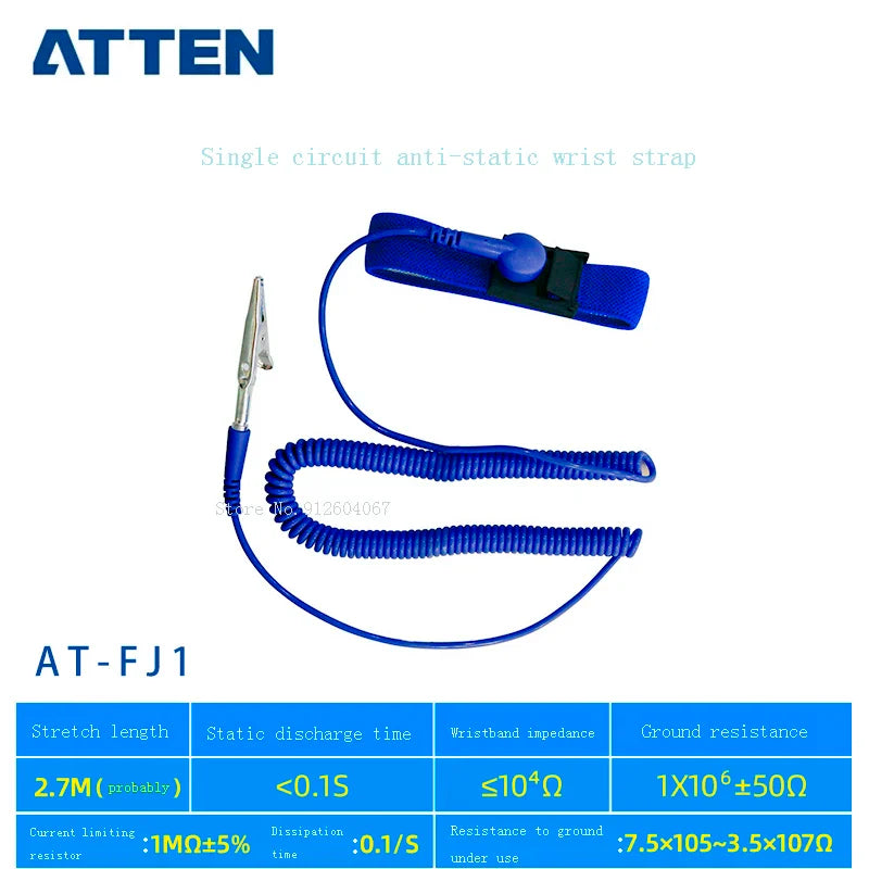 ATTEN Original Factory Anti-Static Wristband With Rope by DarkByteGear