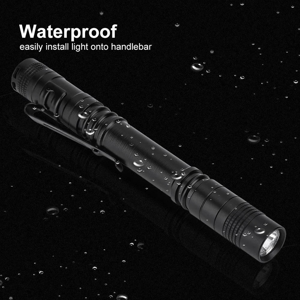 Pen Doctor LED Flashlight Mini 13cm Portable White Light Dentist Nurse Torch Camping Hiking Adventure Out Flashlights by DarkByteGear