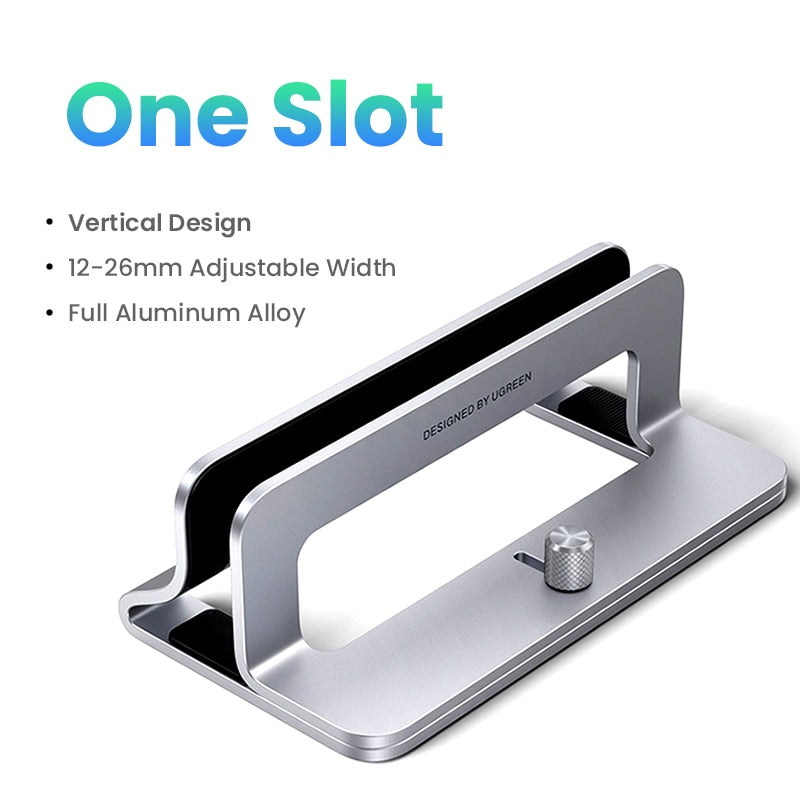 HackStand Vertical Laptop Holder for MacBook and Tablets by DarkByteGear