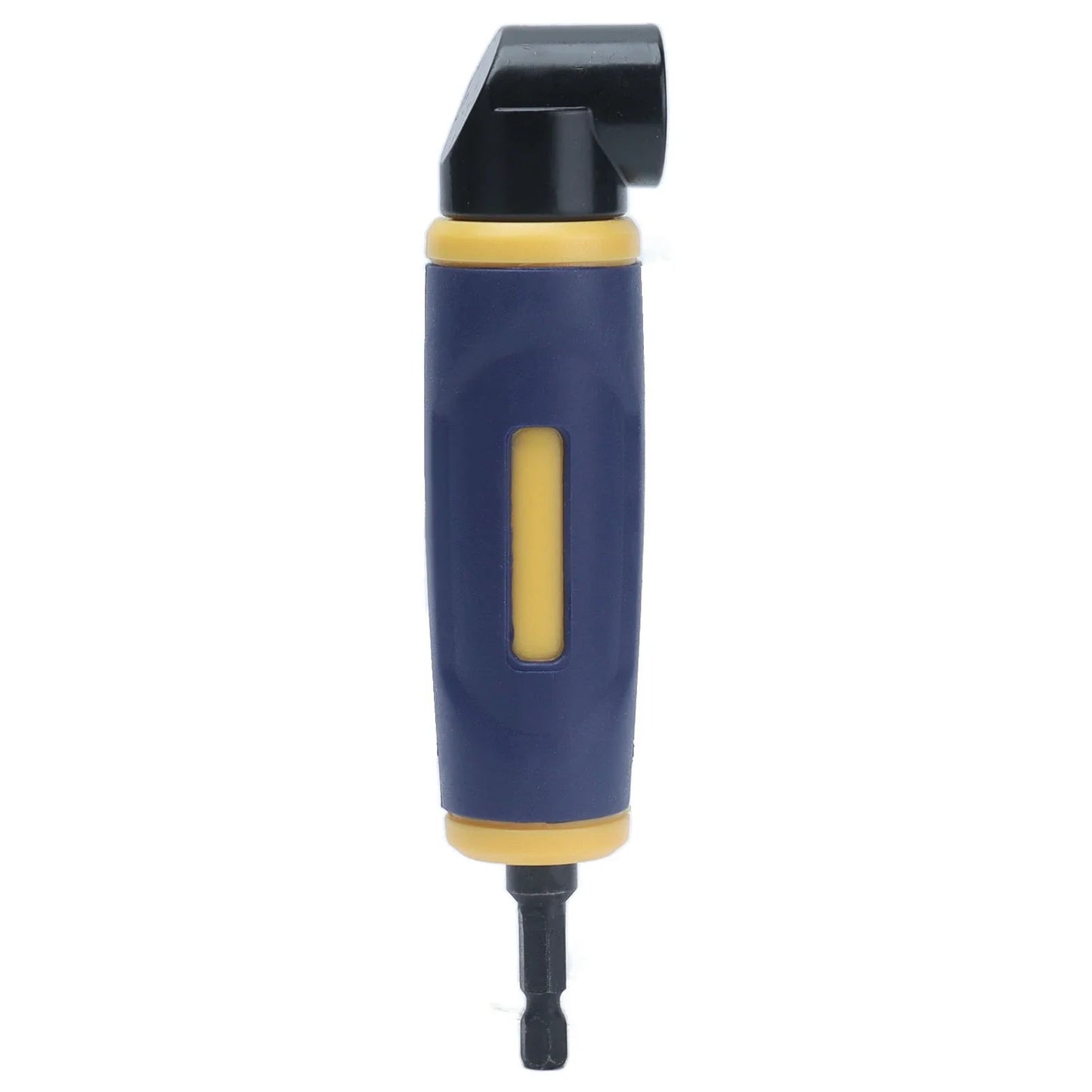 Right Angle Drill Adaptor 90 Degree Yellow Blue Drills Attachment Extension Driver Yellow Blue Extension Driver by DarkByteGear
