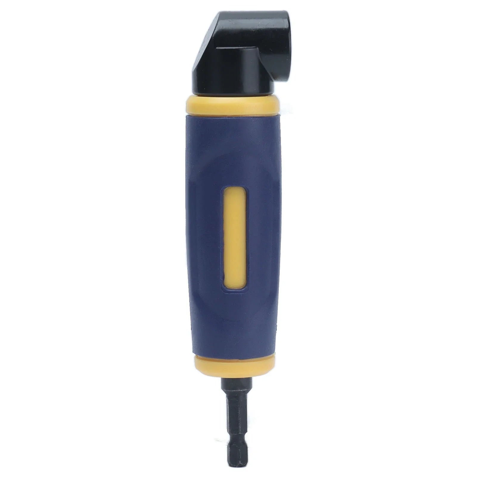 Right Angle Drill Adaptor 90 Degree Yellow Blue Drills Attachment Extension Driver Yellow Blue Extension Driver by DarkByteGear