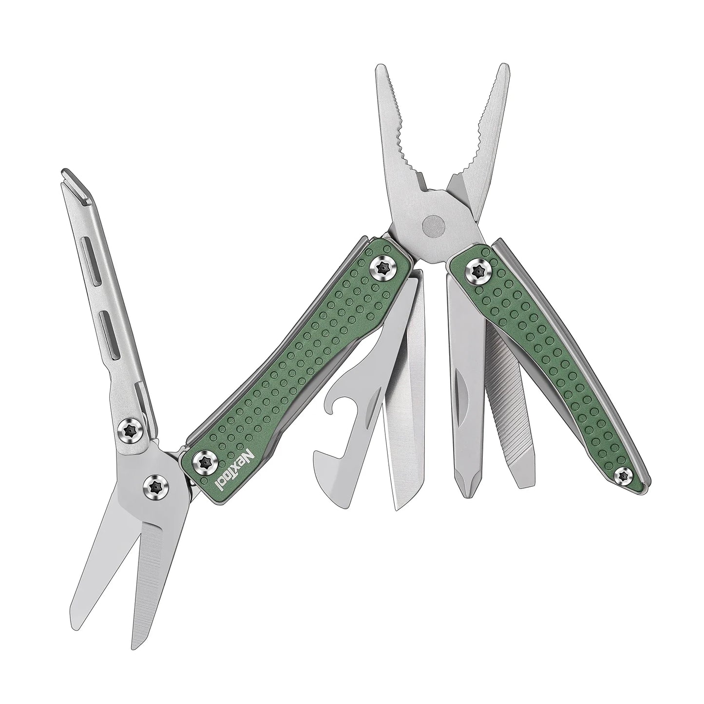 10 IN 1 Multi Functional Folding EDC Hand Tool by DarkByteGear