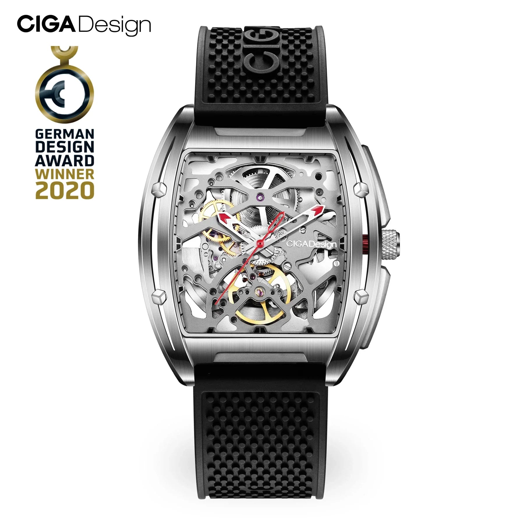 CIGA DESIGN Z Series Skeleton Automatic Mechanical Watch by DarkByteGear