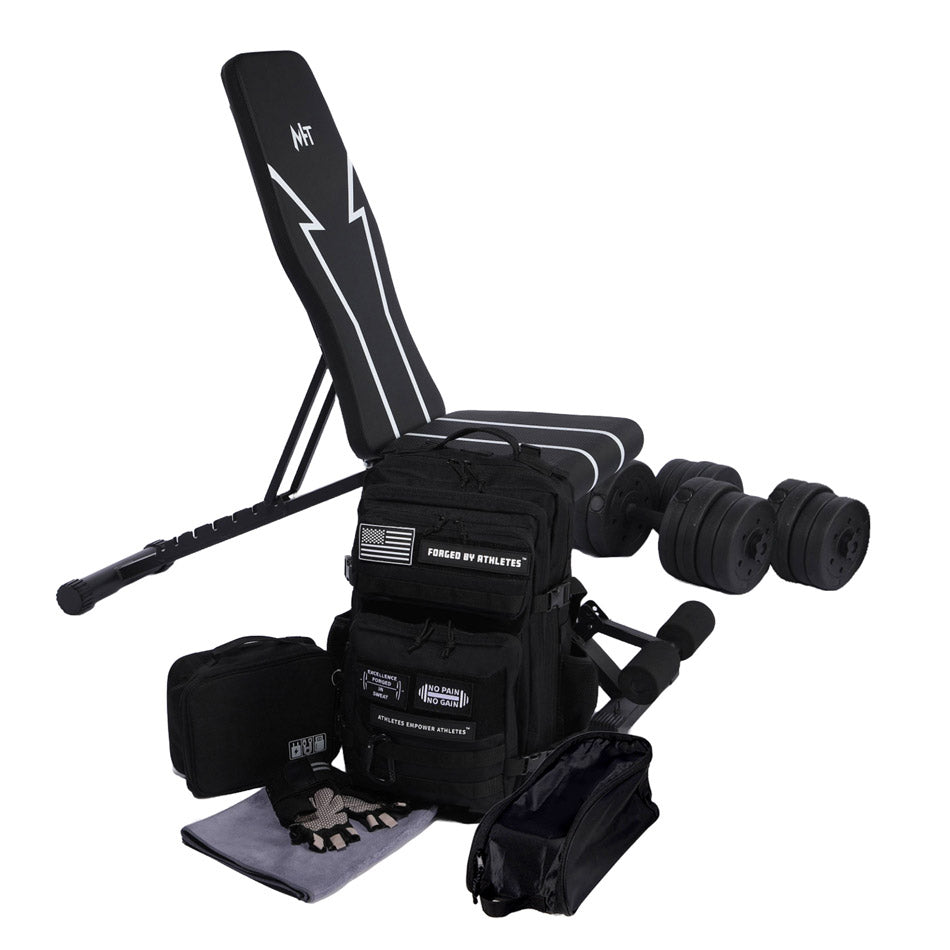 Athletes Empower Athletes Gym Bench Bundle by DarkByteGear