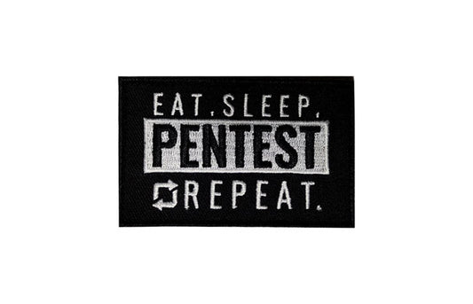 Eat Sleep Pentest Repeat Velcro Patch by DarkByteGear