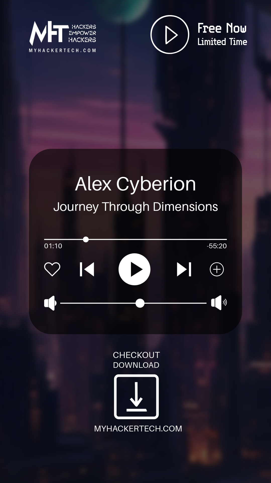 Alex Cyberion: Journey Through Dimensions (Audiobook) by DarkByteGear
