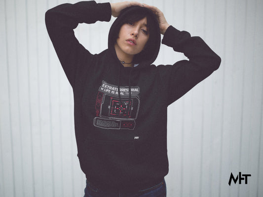 Extraterrestrial life is real - Unisex Hoodie by DarkByteGear