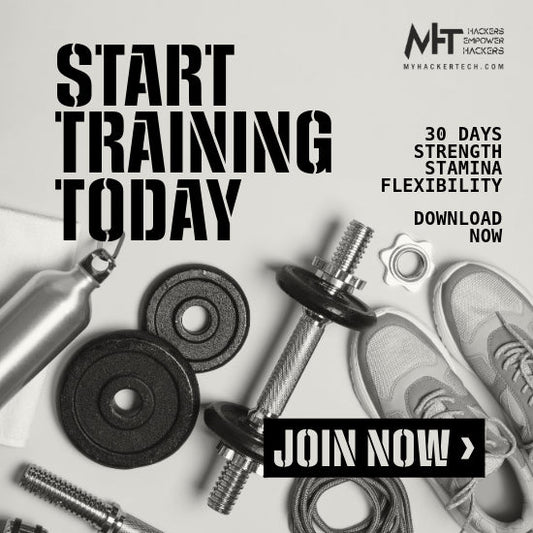 30-Day Fitness Challenge: Strength, Stamina, Flexibility by DarkByteGear