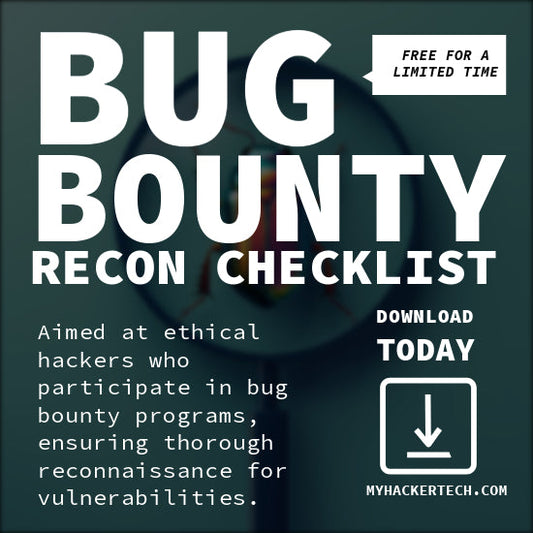 Bug Bounty Recon Checklist by DarkByteGear