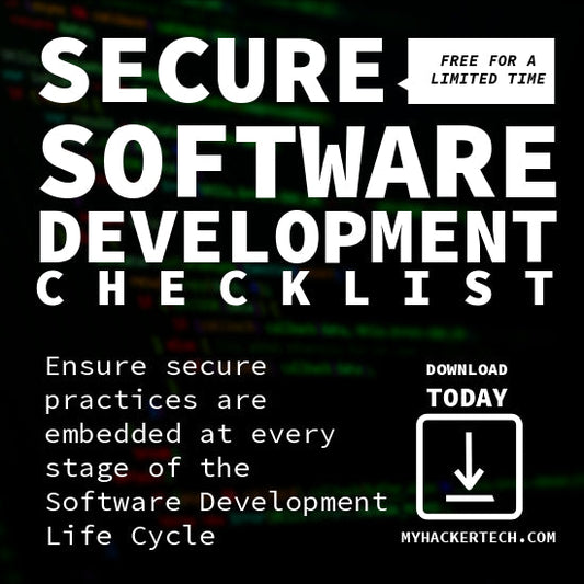 Secure Software Development (SSDLC) Checklist by DarkByteGear