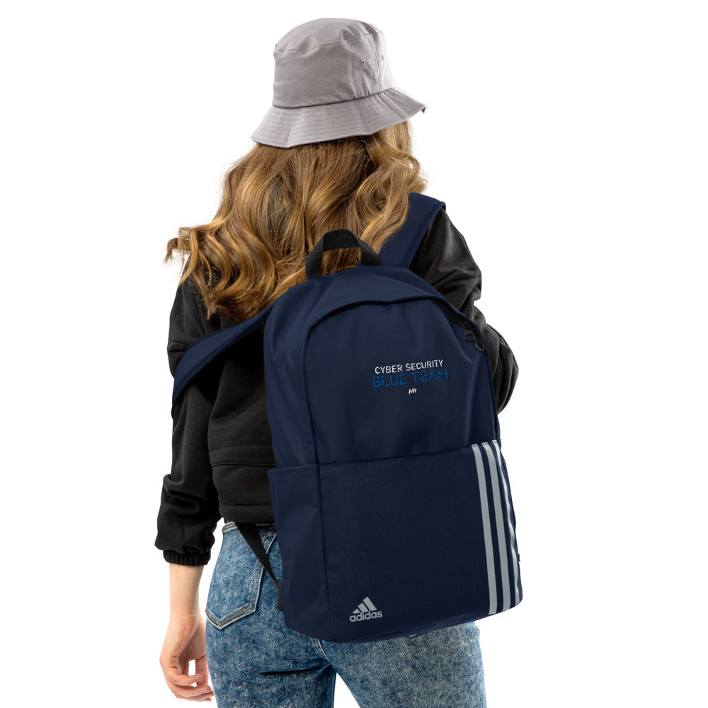 Cybersecurity Blue Team v4 - adidas backpack by DarkByteGear
