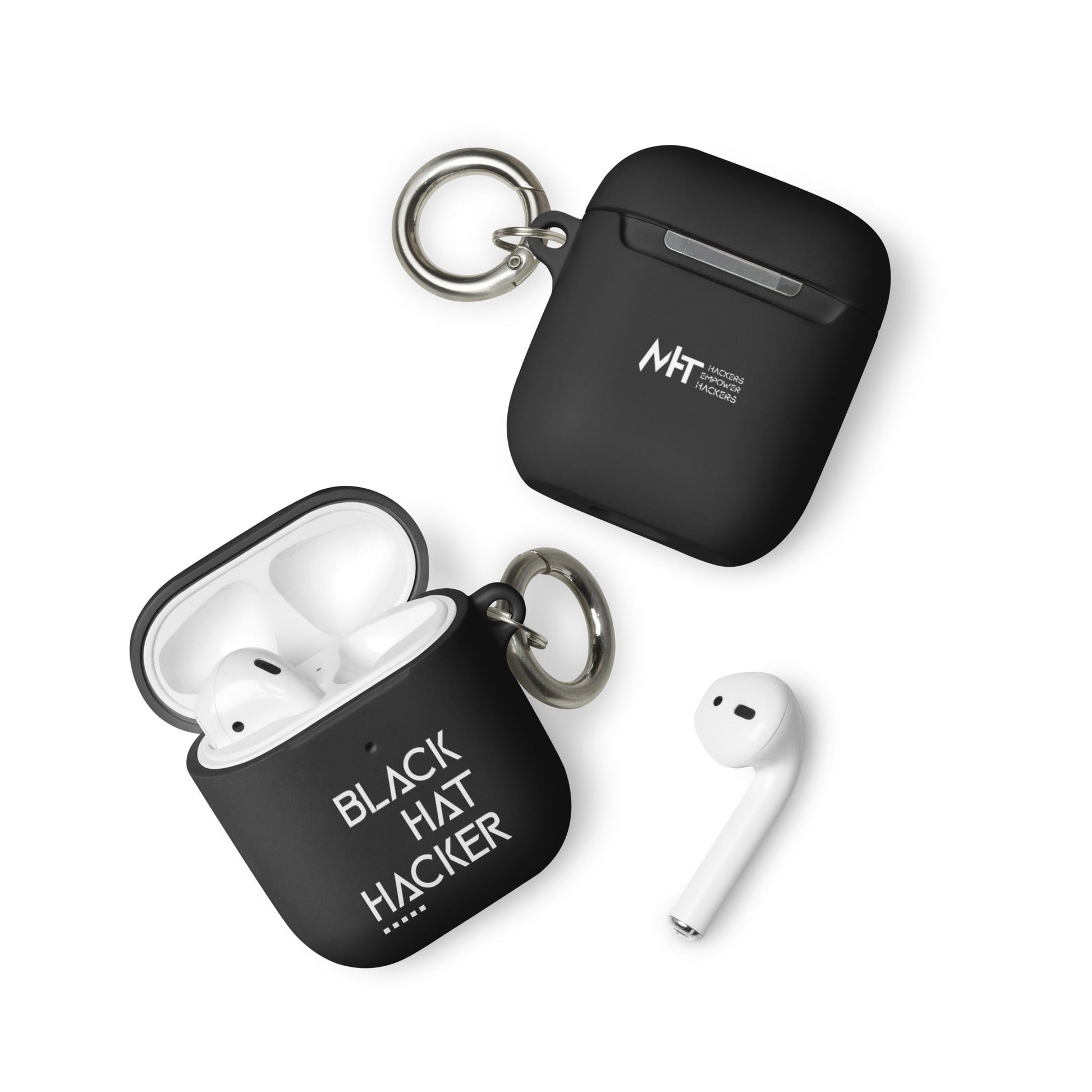 Black Hat hacker v1 - AirPods case by DarkByteGear