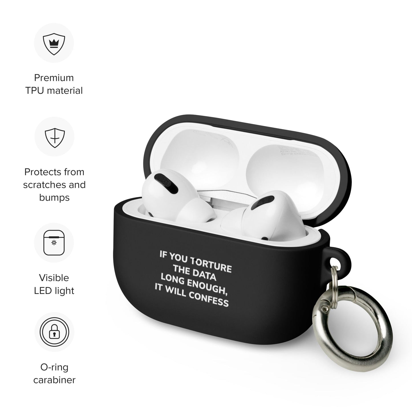 If you torture the data - AirPods case by DarkByteGear
