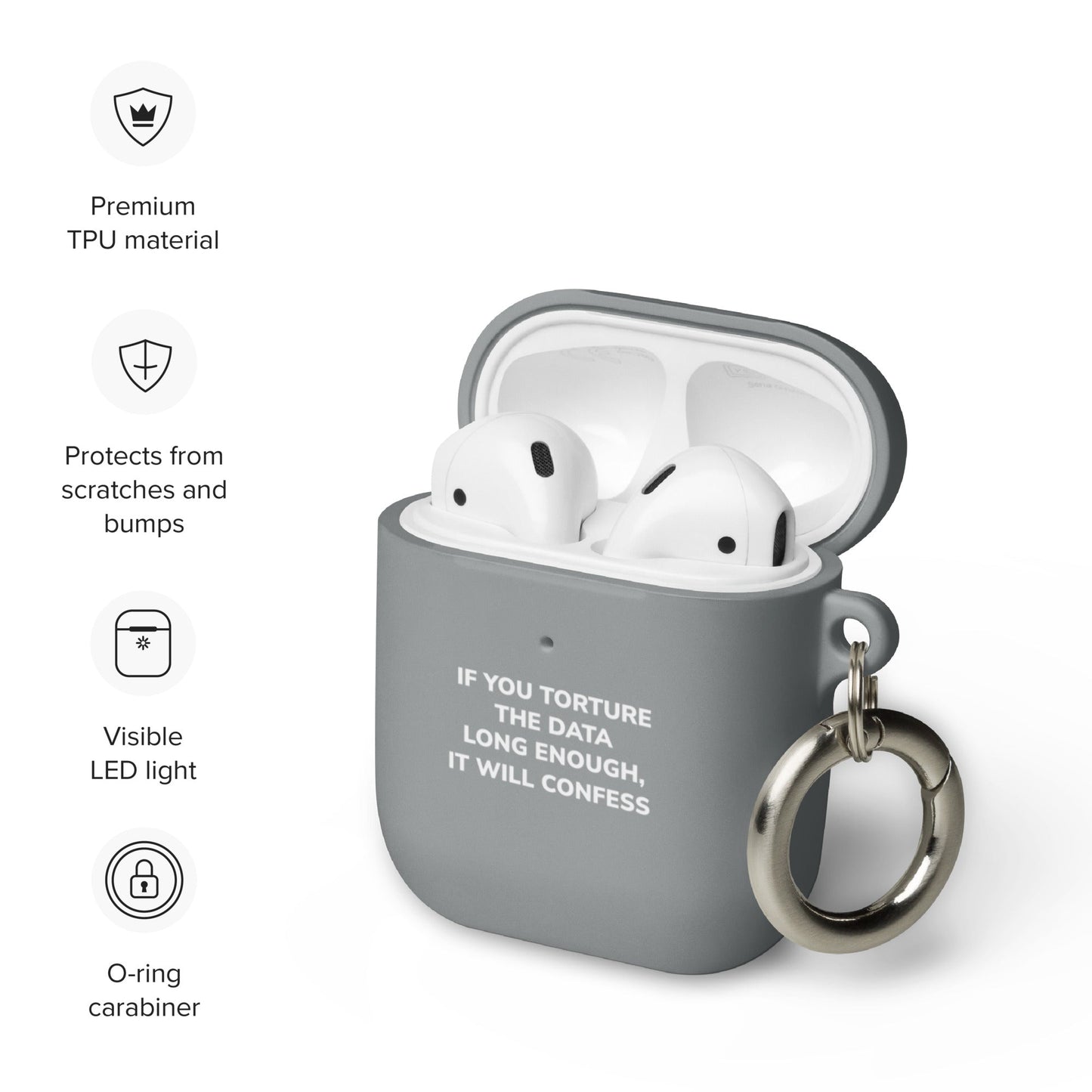 If you torture the data - AirPods case by DarkByteGear
