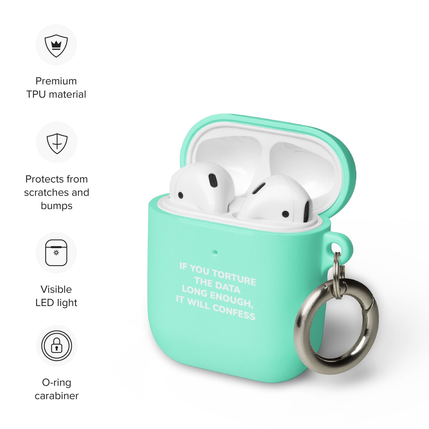 If you torture the data - AirPods case by DarkByteGear