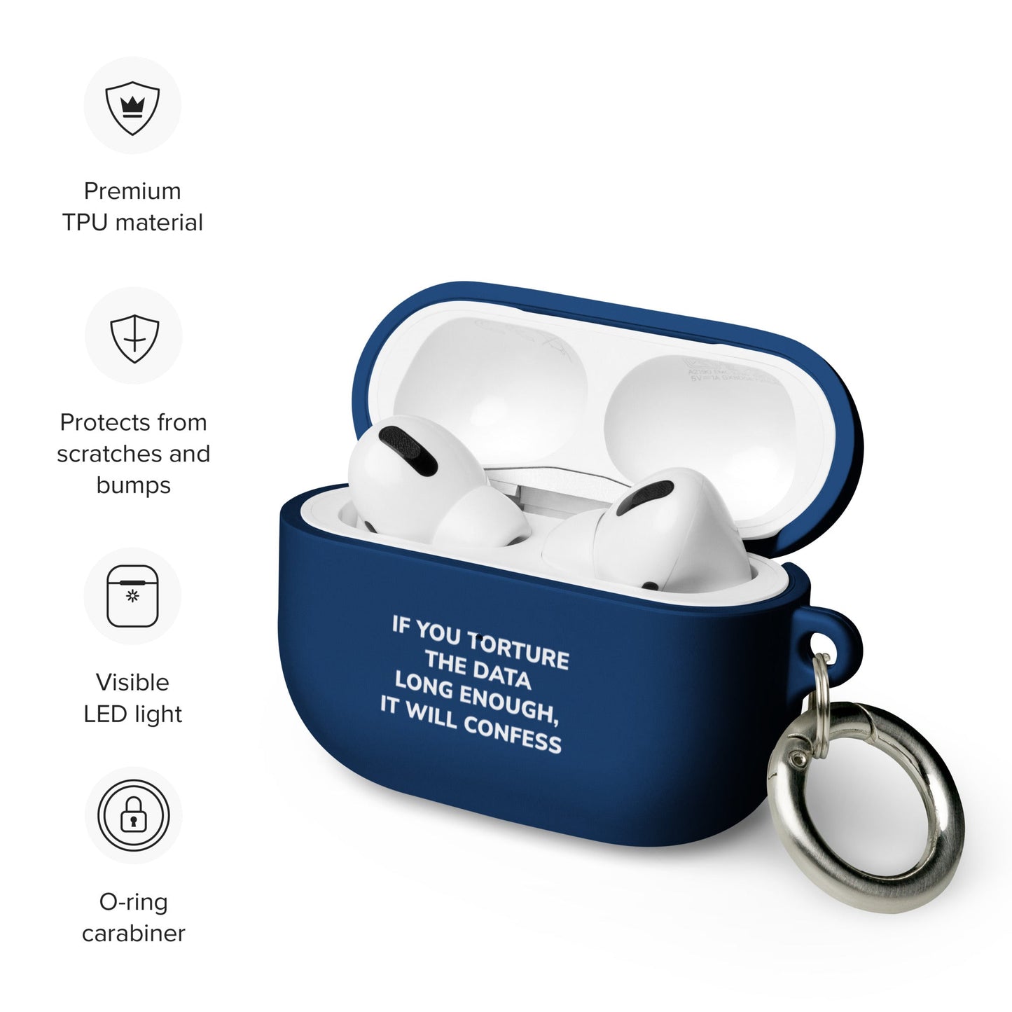 If you torture the data - AirPods case by DarkByteGear