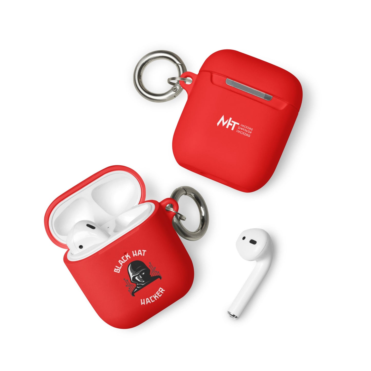 Black Hat Hacker - AirPods case by DarkByteGear