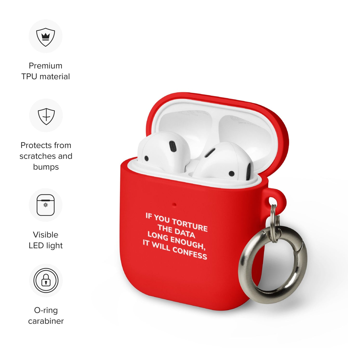 If you torture the data - AirPods case by DarkByteGear
