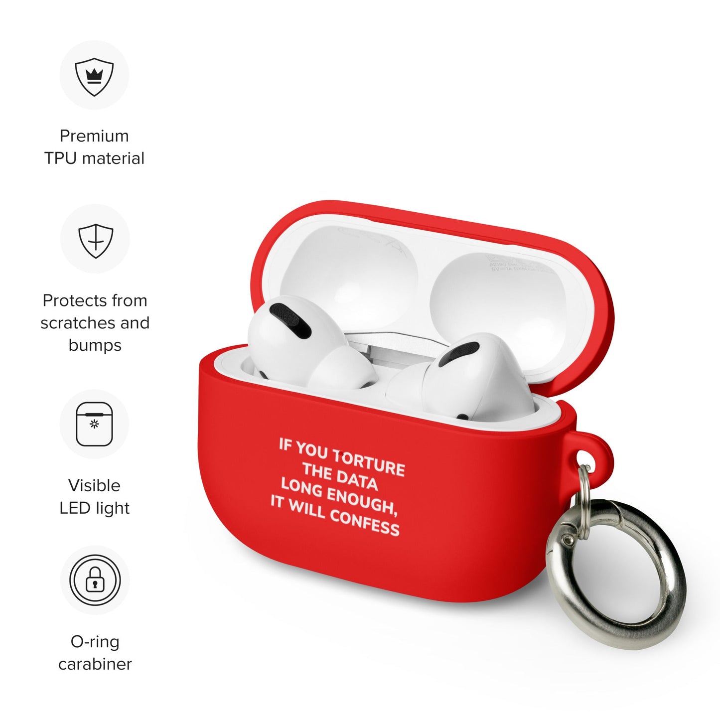 If you torture the data - AirPods case by DarkByteGear