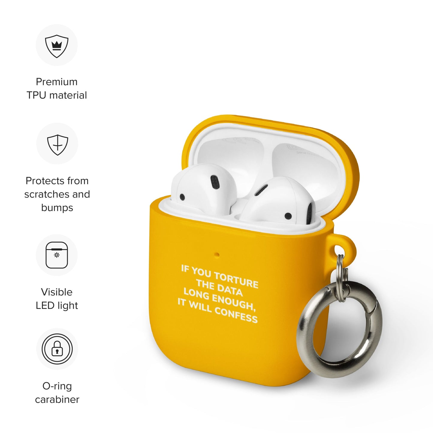 If you torture the data - AirPods case by DarkByteGear