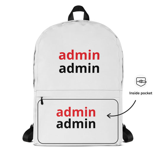 admin admin - Backpack by DarkByteGear