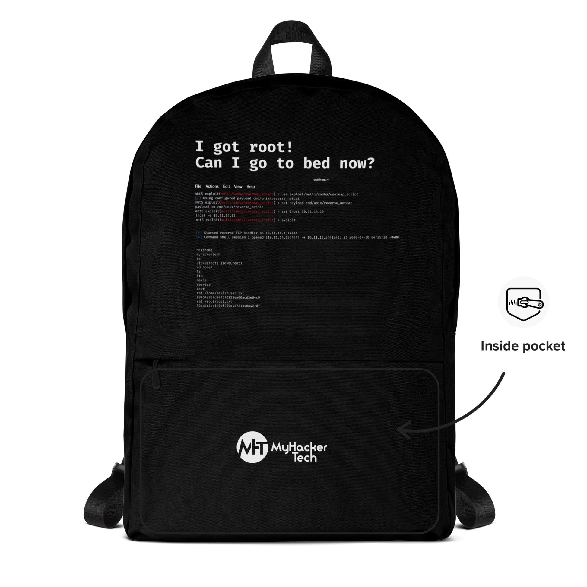 I got root! Can I go to bed now? - Backpack by DarkByteGear