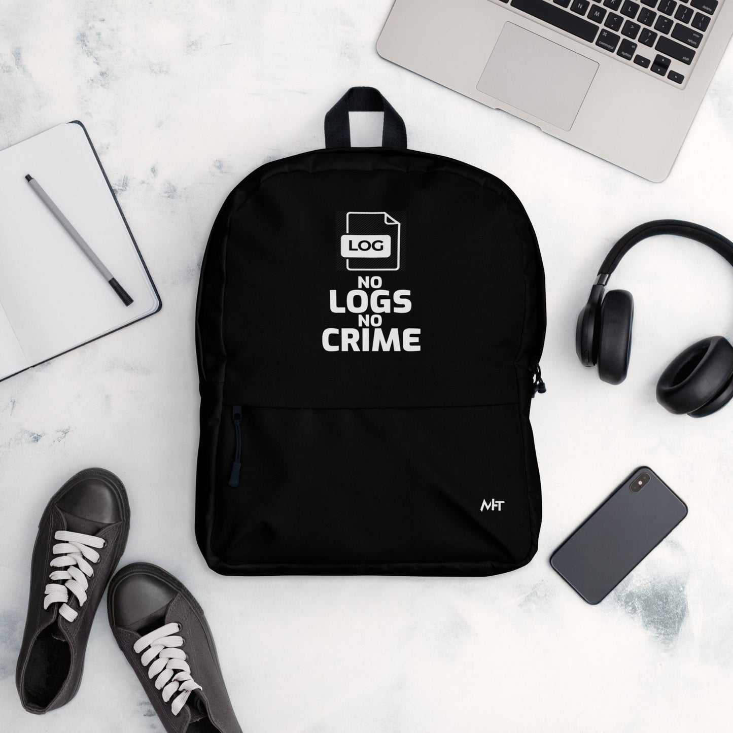 No Logs No Crime - Backpack by DarkByteGear