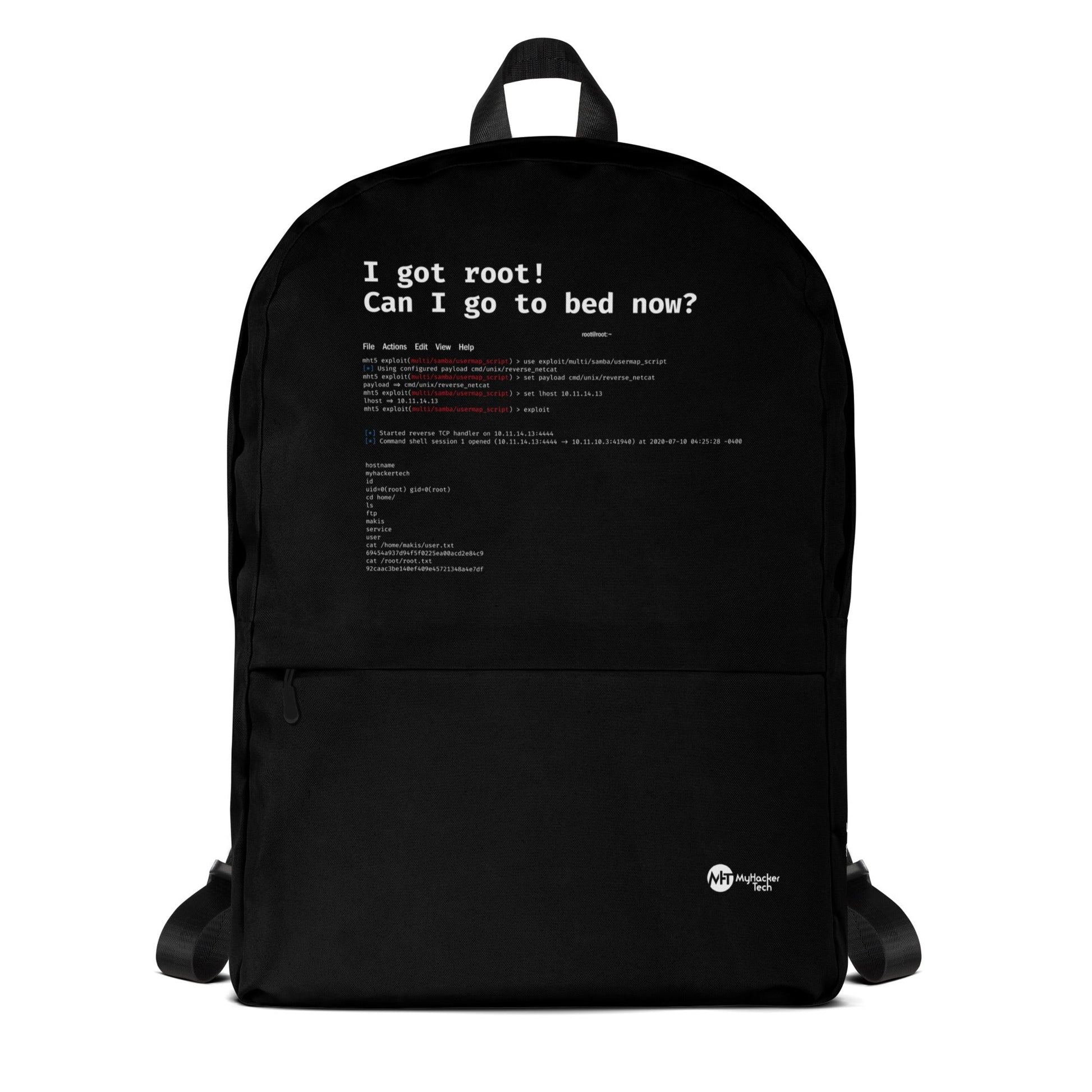 I got root! Can I go to bed now? - Backpack by DarkByteGear