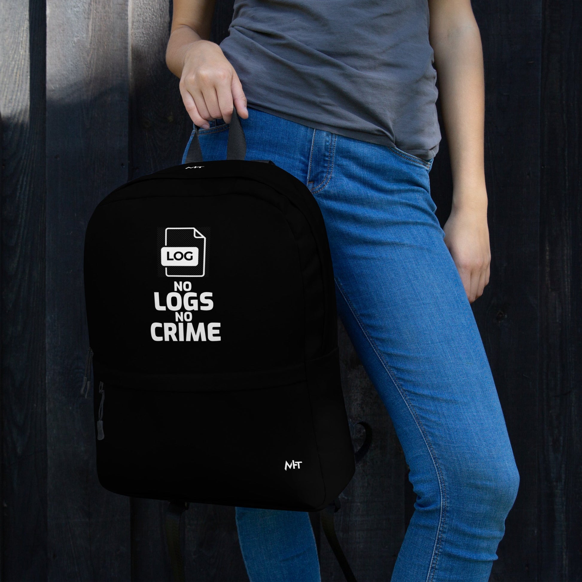 No Logs No Crime - Backpack by DarkByteGear