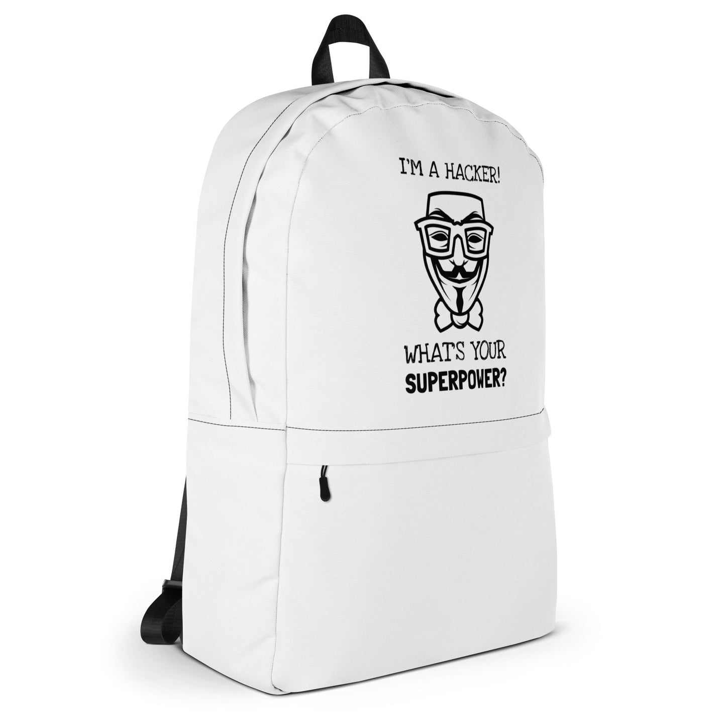 I'm a hacker! What's your superpower? - Backpack by DarkByteGear